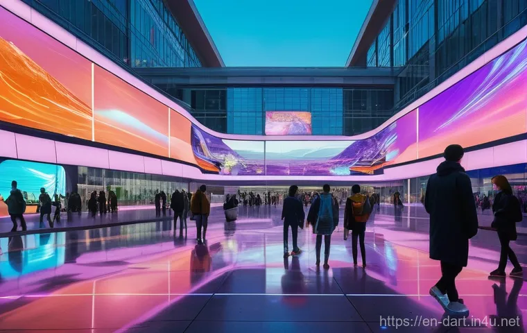 디지털아트 NFT 컬렉션 기획 - **Prompt:** "A diverse group of individuals from a vibrant, futuristic metropolis is gathered in a g...