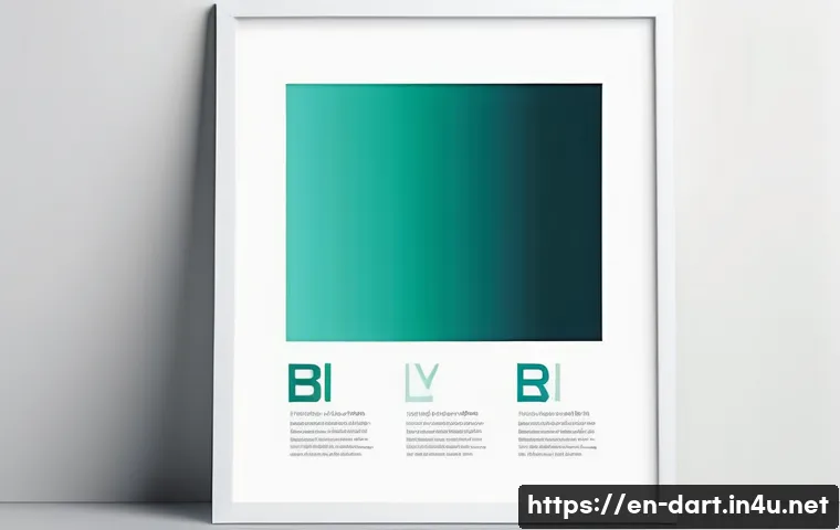 디지털아트 포스터 레이아웃 구성법 - A sleek digital art poster showcasing a dynamic composition using the rule of thirds: an off-center ...